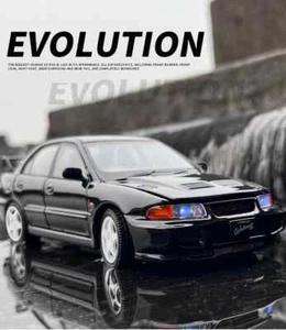 1:32 Mitsubishis Lancer Evolution IX 3 Alloy Racing Car Model Diecast Simulation - Picture 1 of 10