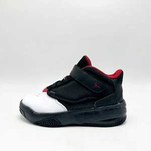 *NEW* Kids NIKE AIR JORDAN MAX AURA 4 PS Black/White (DQ8403 061), SZ 11.0 - 3.0 - Picture 1 of 4