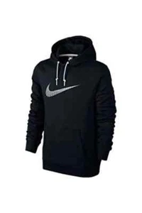 NIKE MENS FLEECE OVERHEAD HOODIE SWEATSHIRT  PULLOVER HOODED TOP JUMPER - Picture 1 of 8