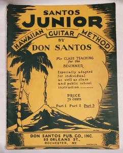 Vintage Sheet Music - Santos Junior Hawaiian Guitar Method Part 3 - 1933 - Picture 1 of 5
