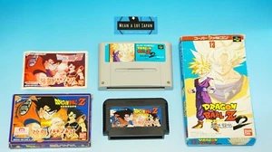 Lot Doragonball Z SFC & FC Famicom Game Kyoshu Saiya Japan Retro w/box IN HAND - Picture 1 of 13