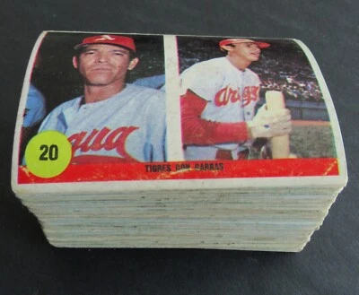 1970 Ovenca Venezuelan League Lot, 34 MLB, Spanish, 136 Diff. RARE GLOSSY FINISH - Image 1 of 4