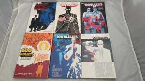 100 BULLETS - 6 Graphic Novels - Vols 1-6 - Azzarello Risso, Vertigo - Picture 1 of 3