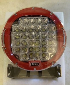 9" inch 12v Round LED Work Light, Driving Spot Combo Offroad Firetruck - Picture 1 of 2