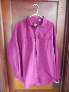 Cabela's Outdoor Gear Button Up Hemd weinrot/rot Herren 2XL. - Bild 1 von 7