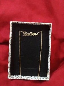 Vintage Gold Tone Butters Novelty Necklace South Park? - Picture 1 of 6