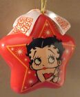 Betty Boop Red Star Christmas Ornament With Bow Only $15.00 on eBay