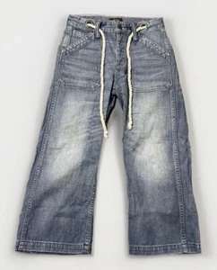 Ralph Lauren Polo Girls Youth Straight Drawstring SZ 25 Jeans - Picture 1 of 11