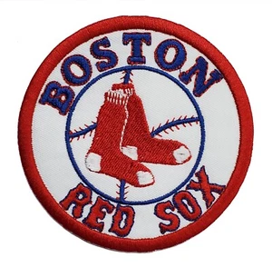 Boston Red Sox World Series MLB Baseball Embroidered Iron On Patch - Picture 1 of 3