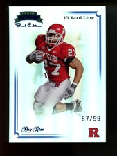 2008  Press Pass Legends Bowl Edition 15 Yard Line Blue  Ray Rice /99 #24