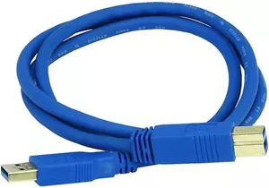3ft USB 3.0 A Male to B Male 28/24AWG Cable 6508 - Picture 1 of 1