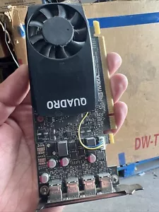 PNY NVIDIA Quadro P1000 4GB GDDR5 4x MiniDP Graphics Card - Picture 1 of 6