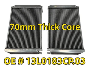 π13L0183CP.03 AUX RADIATOR Fit MCLAREN 570GT, 570/650/720S 3.8L 2015-21 70MM - Picture 1 of 11