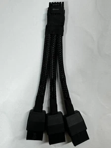 12VHPWR 16Pin(12+4) PCIE 5.0 to 3x8Pin Power Adapter kabel Für RTX 40 & 50 Serie - Bild 1 von 3