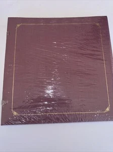 Creative Memories 12 x 12 Pink/Rose Premiere Album Gold Trim, 15 white Pages NIP - Picture 1 of 2