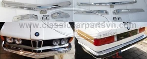 BMW E21 bumpers (1975 - 1983) by stainless steel New - Bild 1 von 6