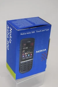 Nokia Asha 300 - TYLKO PUDEŁKO - Dobry stan - Zawiera instrukcję - BEZ TELEFONU - Zdjęcie 1 z 8