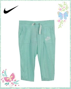 NIKE Girls Vintage' Capri Sweatpants Size Small - Picture 1 of 4