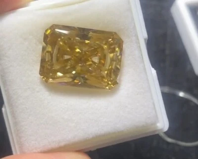 2.15 Ct Fancy Yellow Radiant Cut VVS1 Diamond Premium Quality Loose Gemstone - Image 1 of 3