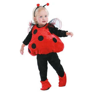 Totally Ghoul LadyBug Lady Bug Girl's Toddler Halloween Costume 1-2 Years - Picture 1 of 2