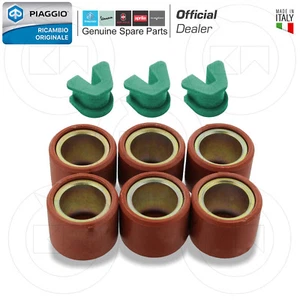 RULLI VARIATORE E CURSORI ORIGINALI PIAGGIO BEVERLY IE 250 2006 2007 2008 - Imagen 1 de 2