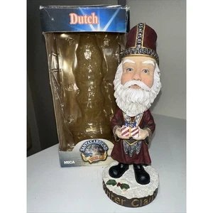 Sinter Claus Dutch NECA Ceramic Santas Around the World Headknockers Bobblehead - Picture 1 of 6