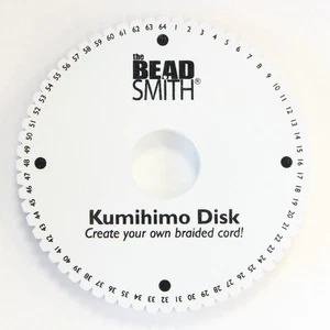 BeadSmith® Kumihimo Double Density Disk 15cm Diameter * Braiding Project Tool - Picture 1 of 1
