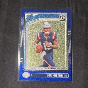 2024 Optic Joe Milton III Blue Glitter SP - Picture 1 of 2