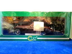 Jaguar XK120 FHC in Maroon 1951-54 by Cult Models 1:18 Scale - Picture 1 of 1