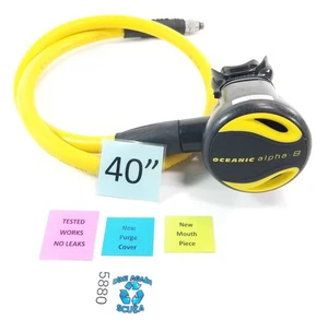 Oceanic Alpha 8 Octo Pulpo 2da Etapa Regulador Buceo NUEVO Cubierta Purga 5880 - Imagen 1 de 14