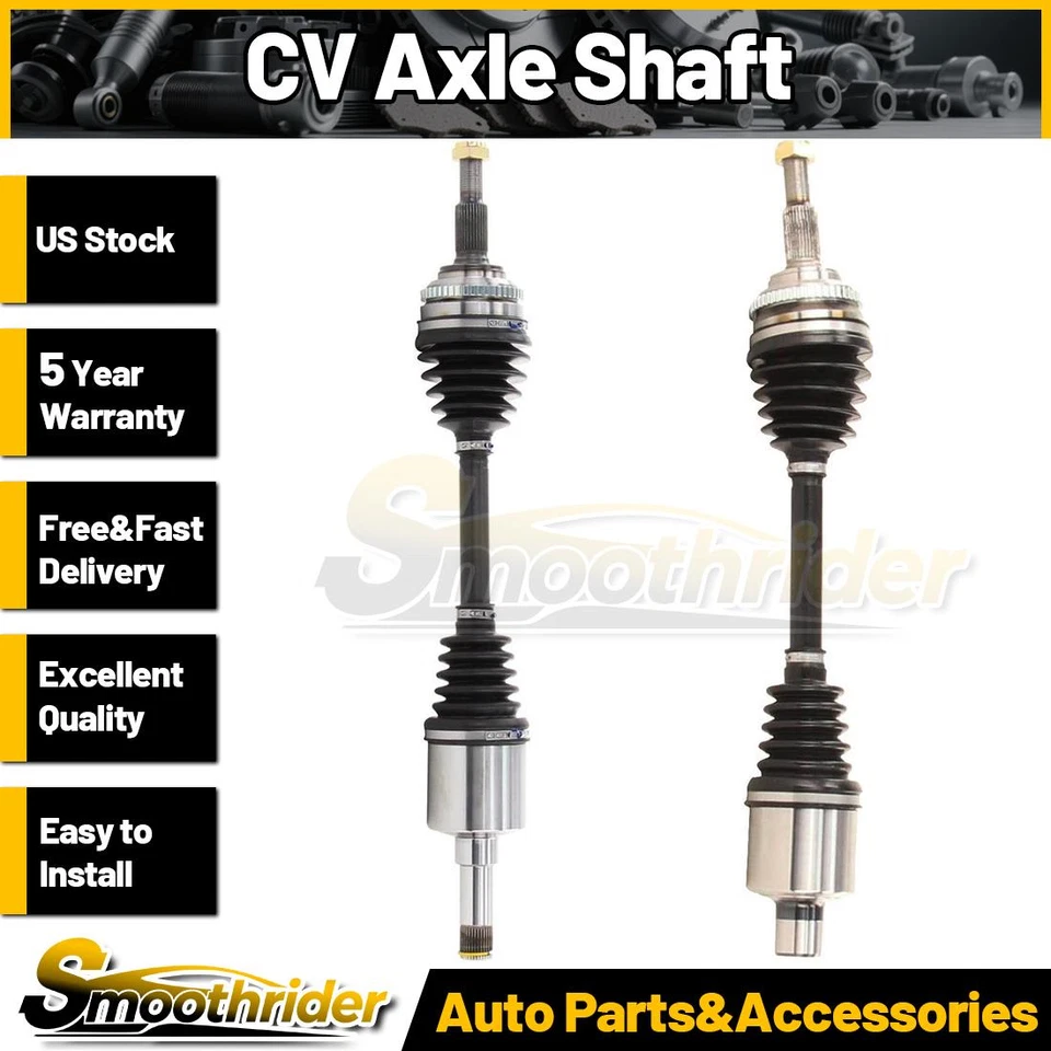 Eje CV delantero izquierdo delantero derecho TrakMotive 2 piezas para Saturn SC1 1994-2002 Foto 1 de 4