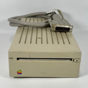 VINTAGE Apple 3.5 Drive External Floppy Disk Drive A9M0106 UNTESTED AS IS! - Picture 1 of 8