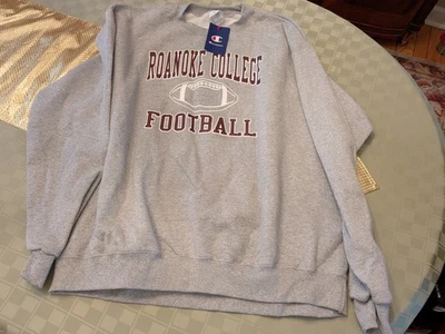 Sudadera Roanoke College Campeón Bordada Para Hombre Talla XXL - 2XL Nueva  Foto 1 de 4