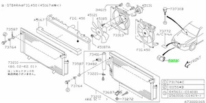 Sensore temperatura esterna anteriore per: Subaru Impreza GDA GDB WRX STI 01-07 - Foto 1 di 1