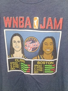 Unisex Homage Caitlin Clark & Aliyah Boston Indiana Fever Shirt XL Iowa  - Picture 1 of 4