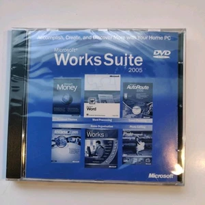 Microsoft Works Suite 2005 (DVD-ROM) - BRANDNEU VERSIEGELT mit SCHLÜSSEL. Word, Works 8 - Bild 1 von 7