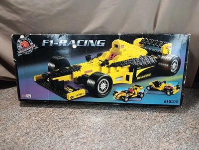 Vintage 1998 Mega Bloks F-1 Racing Car 9755 Sealed BOX Brand New - Image 1 of 4