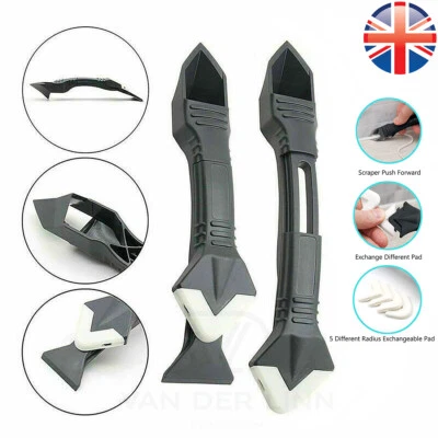 VDL 5 in 1 Silicone Sealant Remover Tool Kit Set Scraper Caulking Mould
