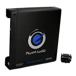 Planet Audio AC1000.2 1000W 2 Channel MOSFET Class A/B Power Stereo Amplifier