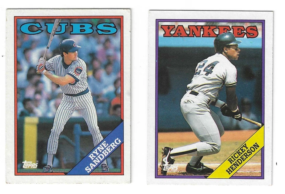 1988 Topps Baseball Cards #1 - #500 U-Pick to Complete Set - Image 1 of 1
