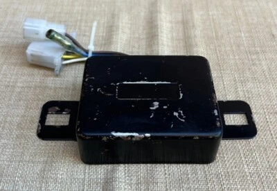 MAZDA ROTARY 1970's CAPELLA RX2-1600 GENUINE DENSO ALTERNATOR VOLTAGE REGULATOR! - Image 1 of 4