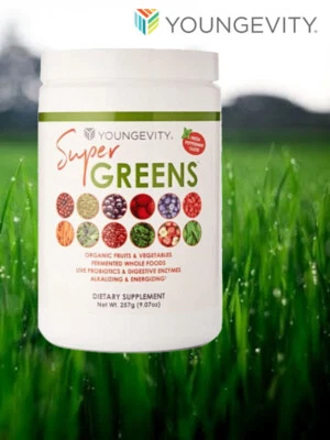 Bote Youngevity Dr. Wallach Super Greens™ Foto 1 de 4