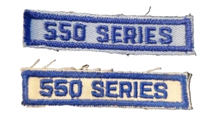 Set of 2 550 Series Patches - Picture 1 of 2