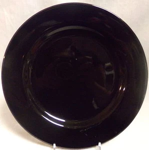 Waechtersbach Germany 10,5" Speiseteller mit Rand (Made in Spain) - Schwarz - Bild 1 von 2