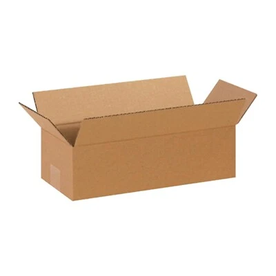 14 x 6 x 4 Shipping Boxes Moving Boxes Corrugated Kraft 25/Bundle 25/Pack - Image 1 of 4
