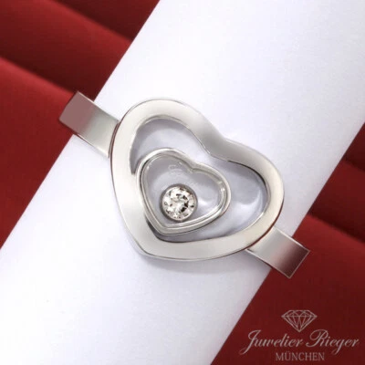 Chopard Ring Happy Diamonds Weissgold 750 Diamant Größe 53 Gold - Bild 1 von 4