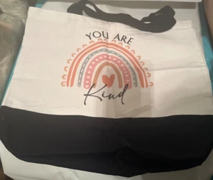 You Are Kind Canvas Tote - Imagen 1 de 6