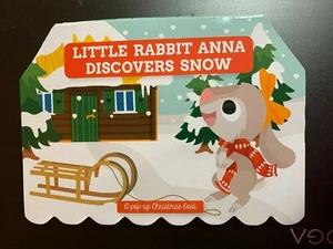 LITTLE RABBIT ANNA DISCOVERS SNOW POP-UP BOARD BOOK BRAND NEW HOLIDAY READING - Picture 1 of 3