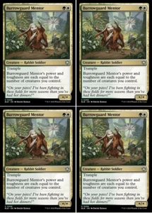 MTG - 4x BURROWGUARD MENTOR - Bloomburrow (U) - Picture 1 of 1