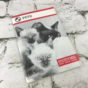 Boy Scouts Of America Merit Badge Series Pets Softcover Revised Edition VTG 1995 - Picture 1 of 7